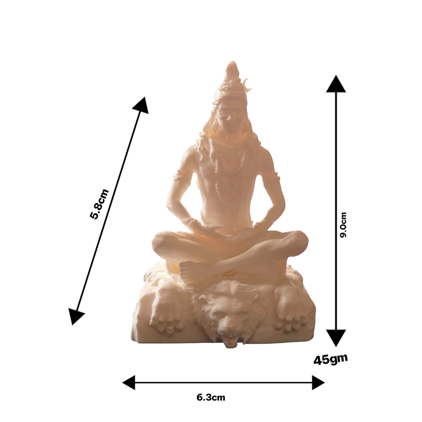 Lord Shiva iconic sculpture - Rishikesh