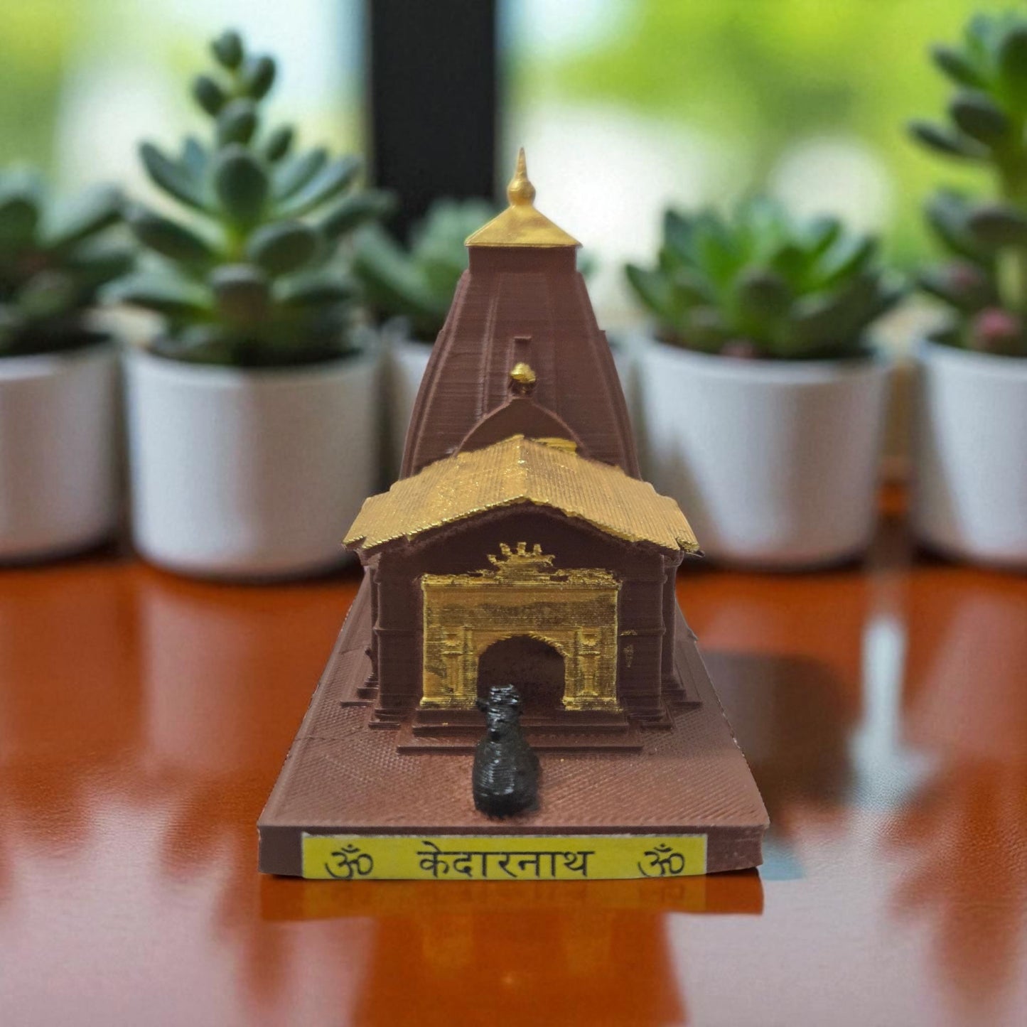 Divine Kedarnath Jyotirling Miniature Temple | Sacred Mahadev Idol for Home Mandir, Daily Puja & Spiritual Gifting DevaDarshan