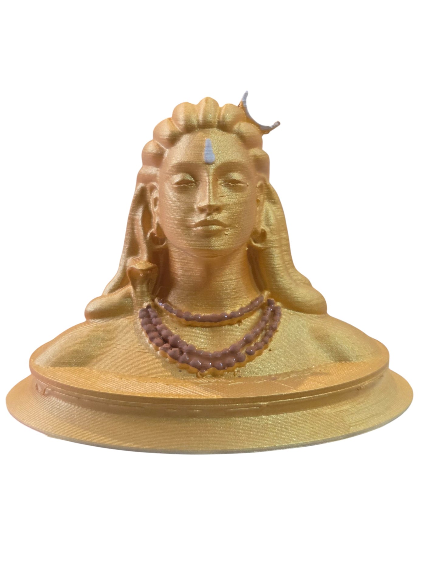 DevaDarshan - Adiyogi Shiva Statue Replica – Powerful Decorative Idol for Home, Office & Meditation Space | Symbol of Peace & Energy