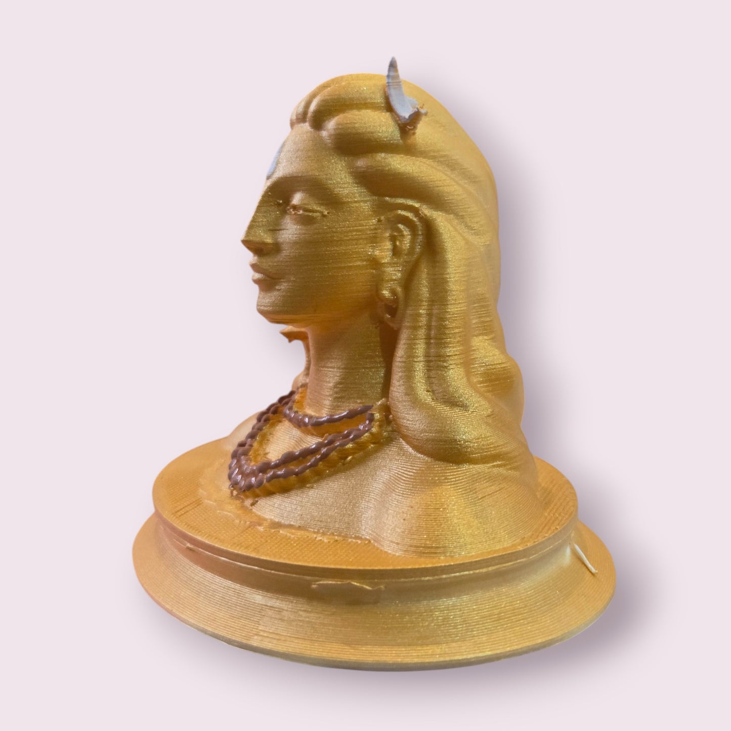 DevaDarshan - Adiyogi Shiva Statue Replica – Powerful Decorative Idol for Home, Office & Meditation Space | Symbol of Peace & Energy