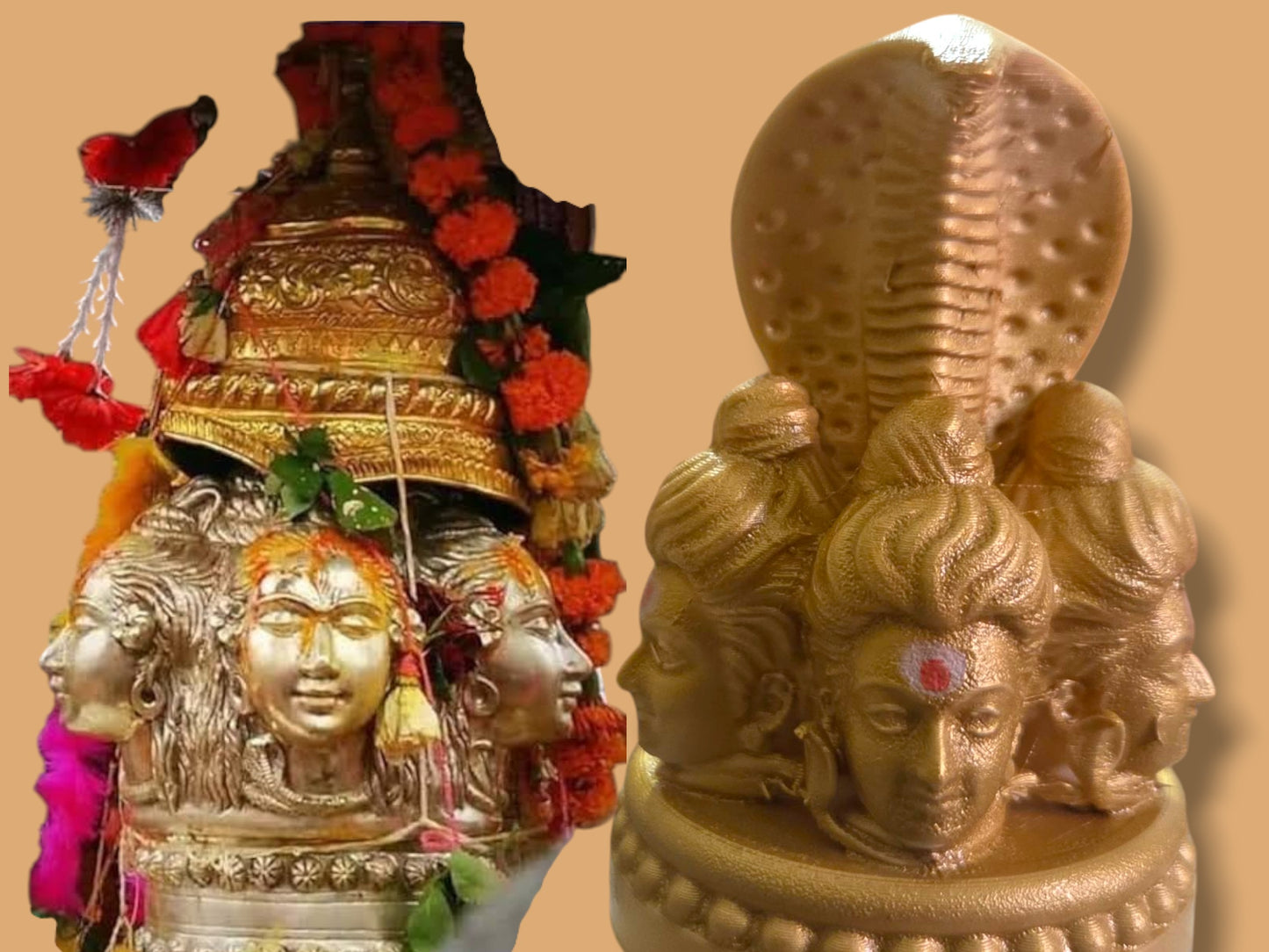 Kedarnath Puchnmukhi Doli Statue