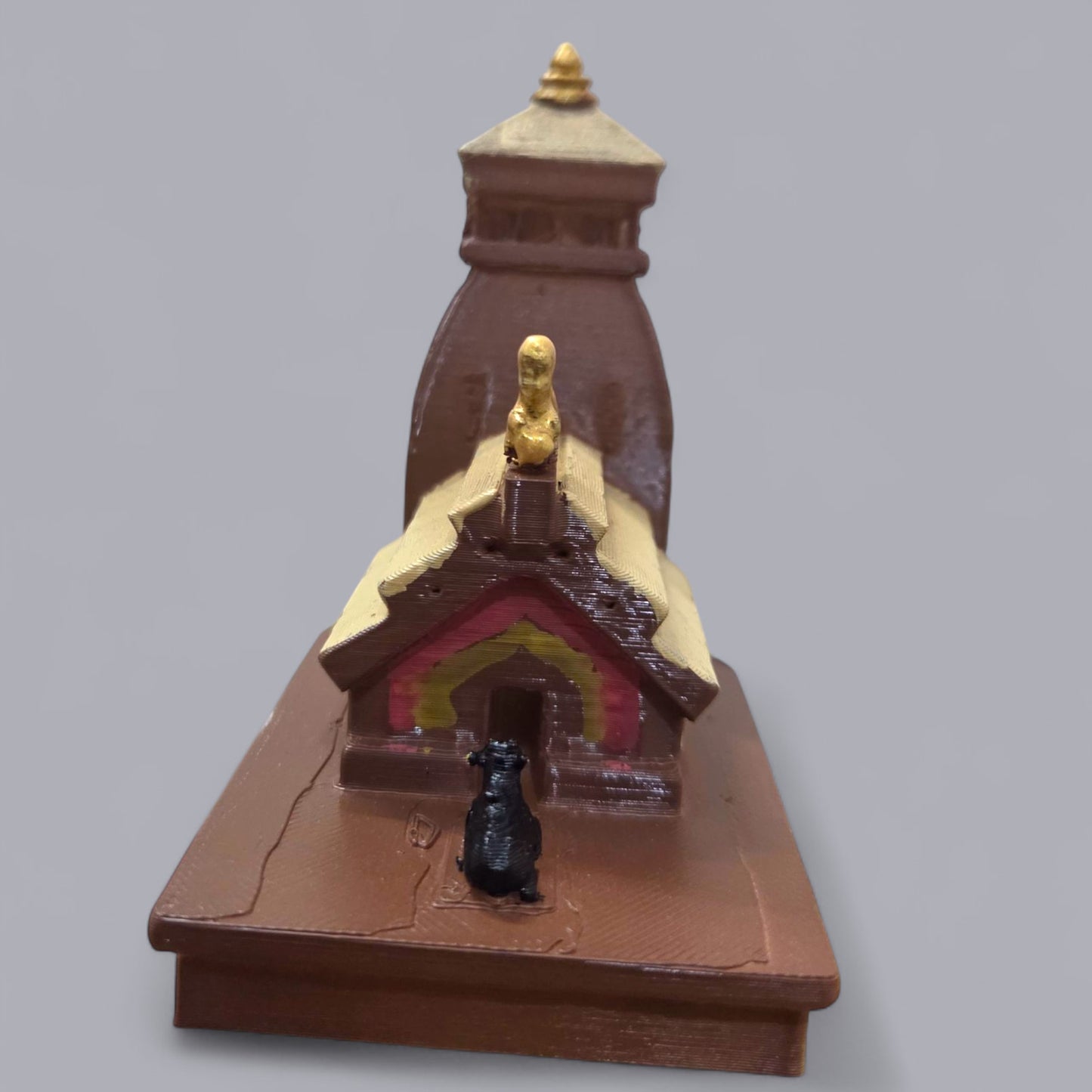 Tungnath Mahadev Temple Miniature | Third Panch Kedar Temple Replica of Lord Shiva Mandir for Home Decor, Puja & Gifting