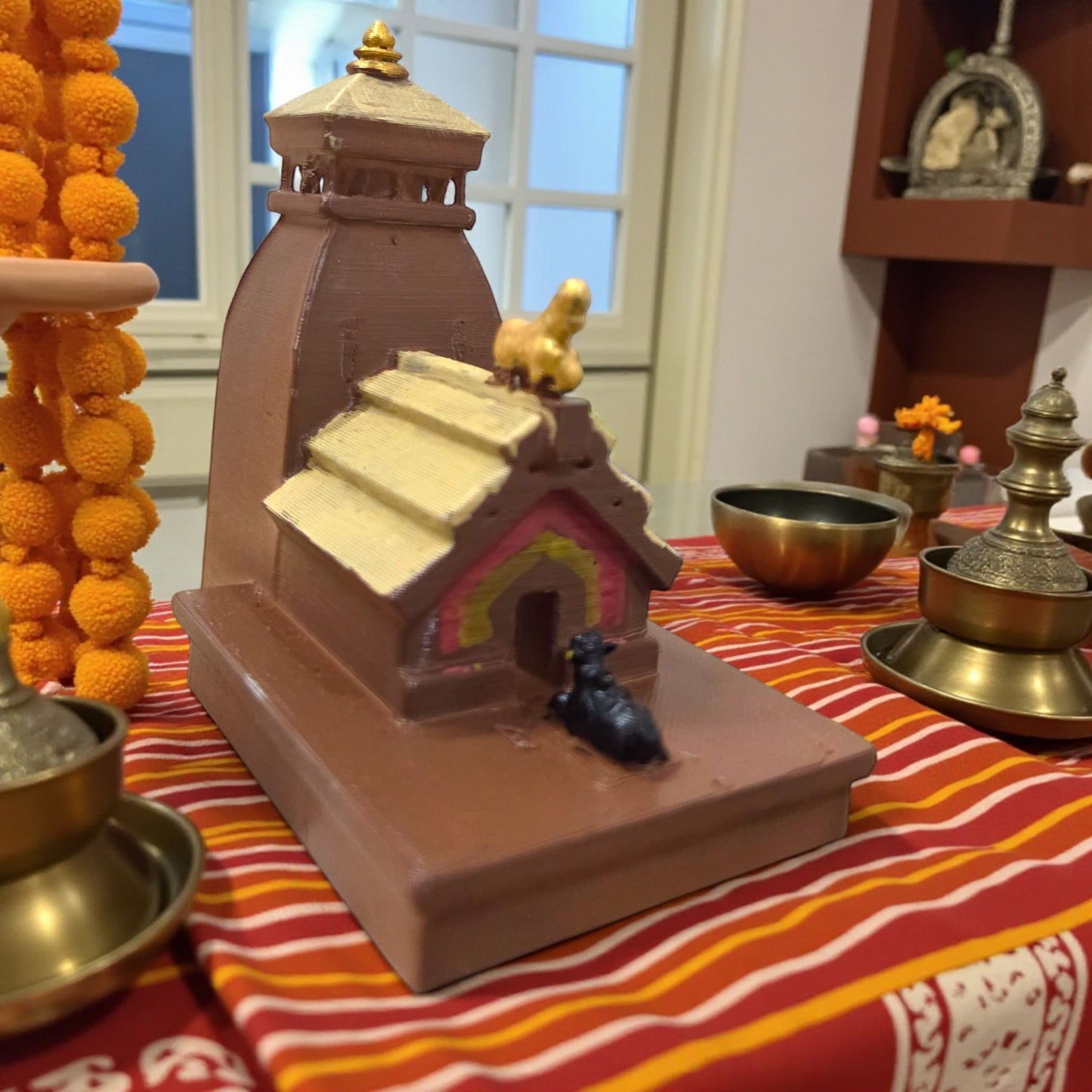 Tungnath Mahadev Temple Miniature | Third Panch Kedar Temple Replica of Lord Shiva Mandir for Home Decor, Puja & Gifting