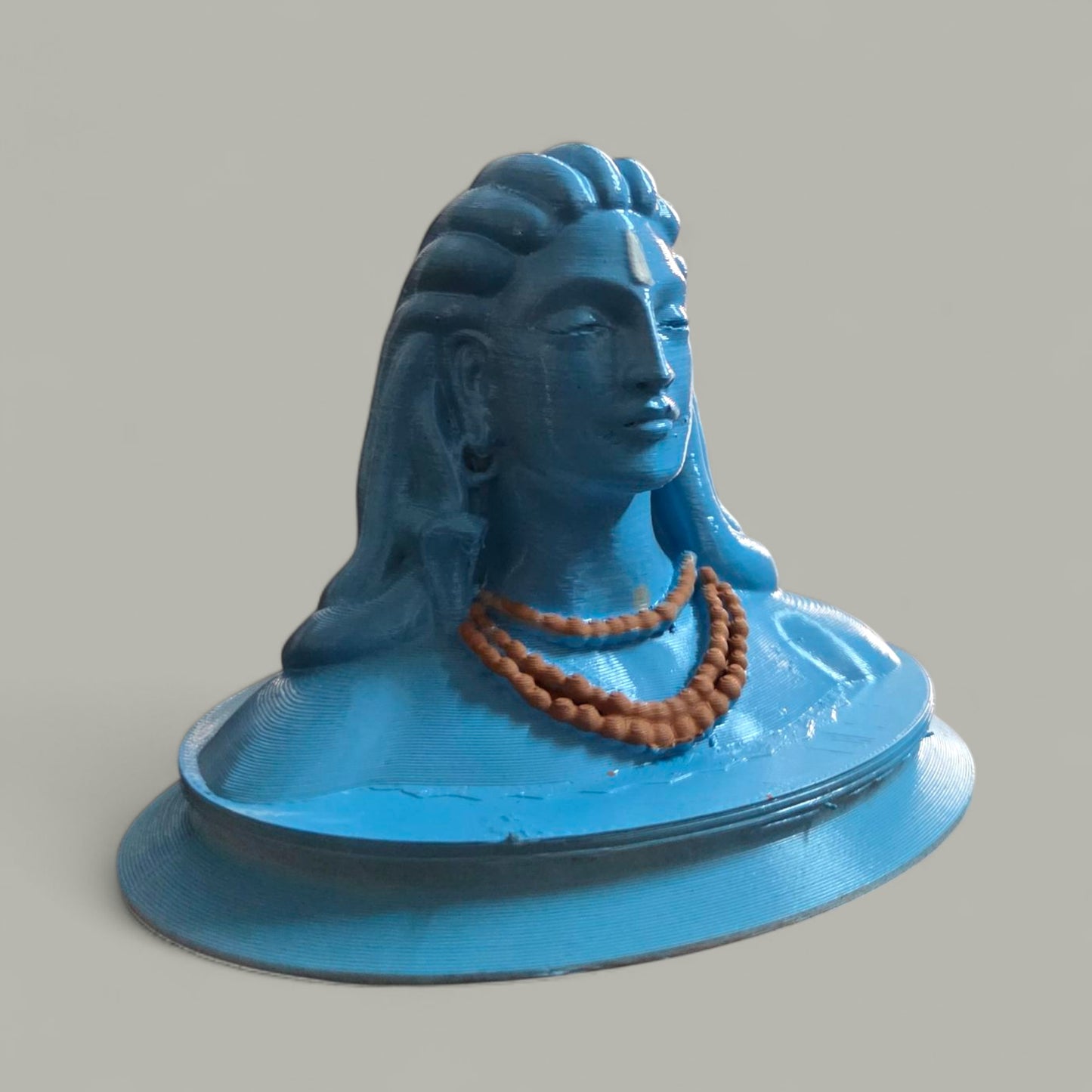 DevaDarshan - Adiyogi Shiva Statue Replica – Powerful Decorative Idol for Home, Office & Meditation Space | Symbol of Peace & Energy