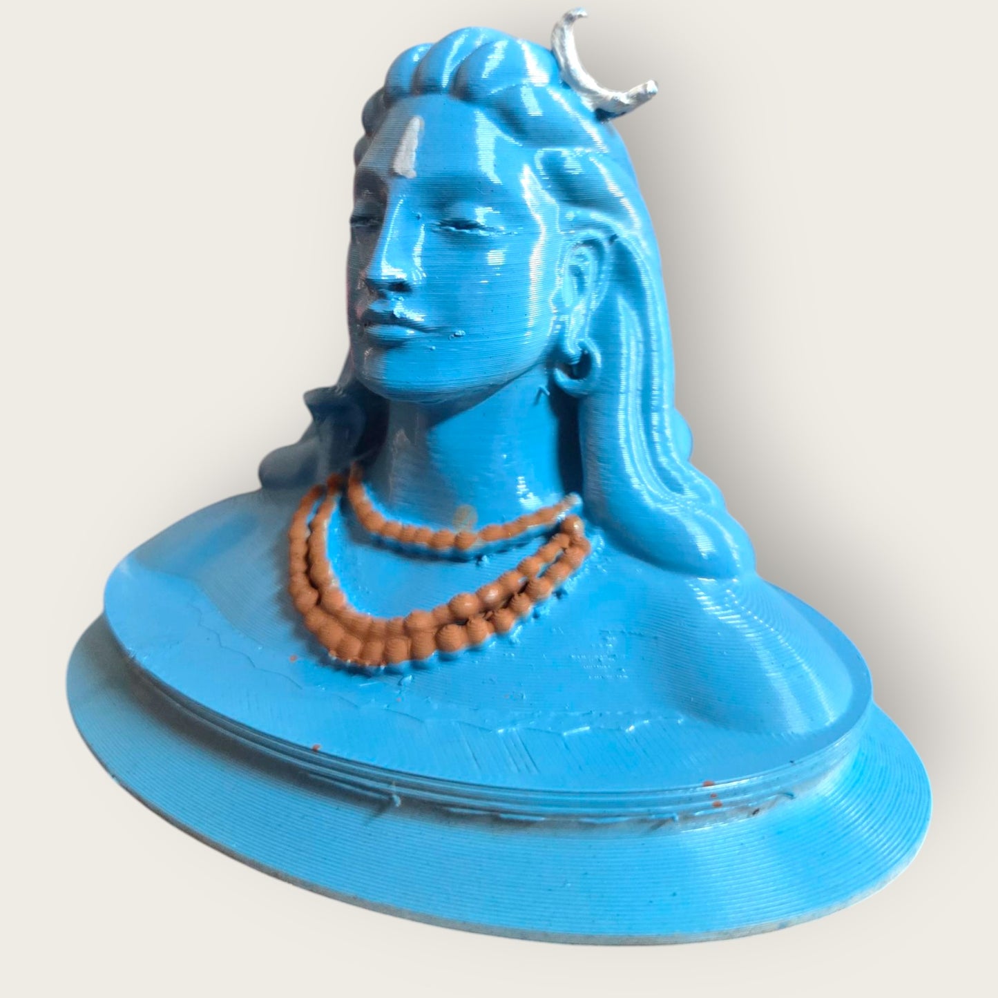 DevaDarshan - Adiyogi Shiva Statue Replica – Powerful Decorative Idol for Home, Office & Meditation Space | Symbol of Peace & Energy