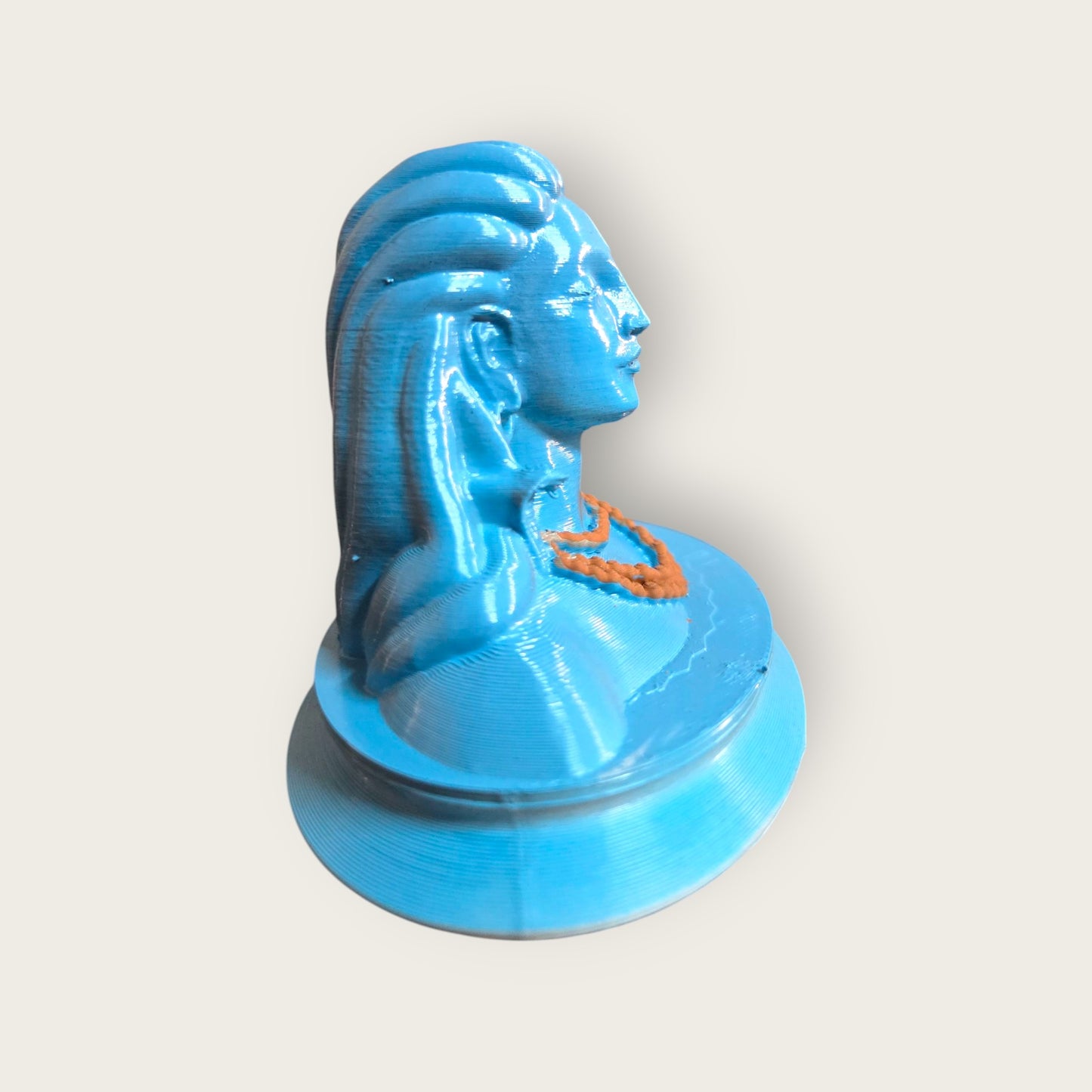 DevaDarshan - Adiyogi Shiva Statue Replica – Powerful Decorative Idol for Home, Office & Meditation Space | Symbol of Peace & Energy