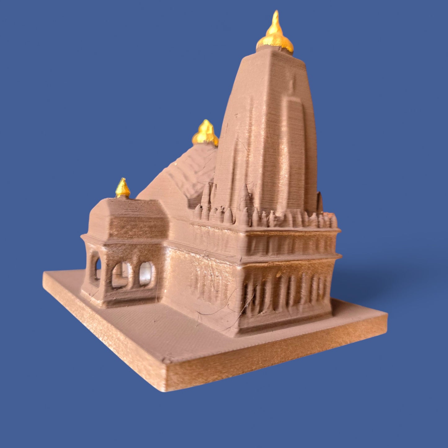 DevaDarshan Trimbakeshwar Jyotirling Miniature Temple | Sacred Shiva Idol for Puja Mandir, Gifting & Spiritual Showpiece