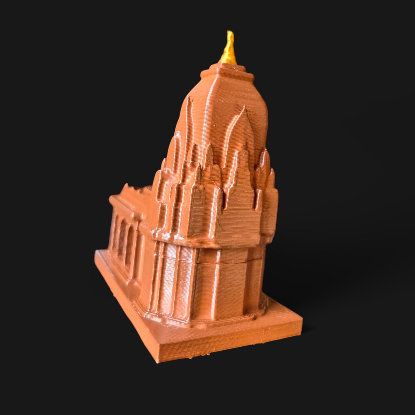 DevaDarshan Bhimashankar Jyotirling Miniature Temple | Eco-Friendly Lord Shiva Idol for Puja Room, Meditation & Devotional Décor