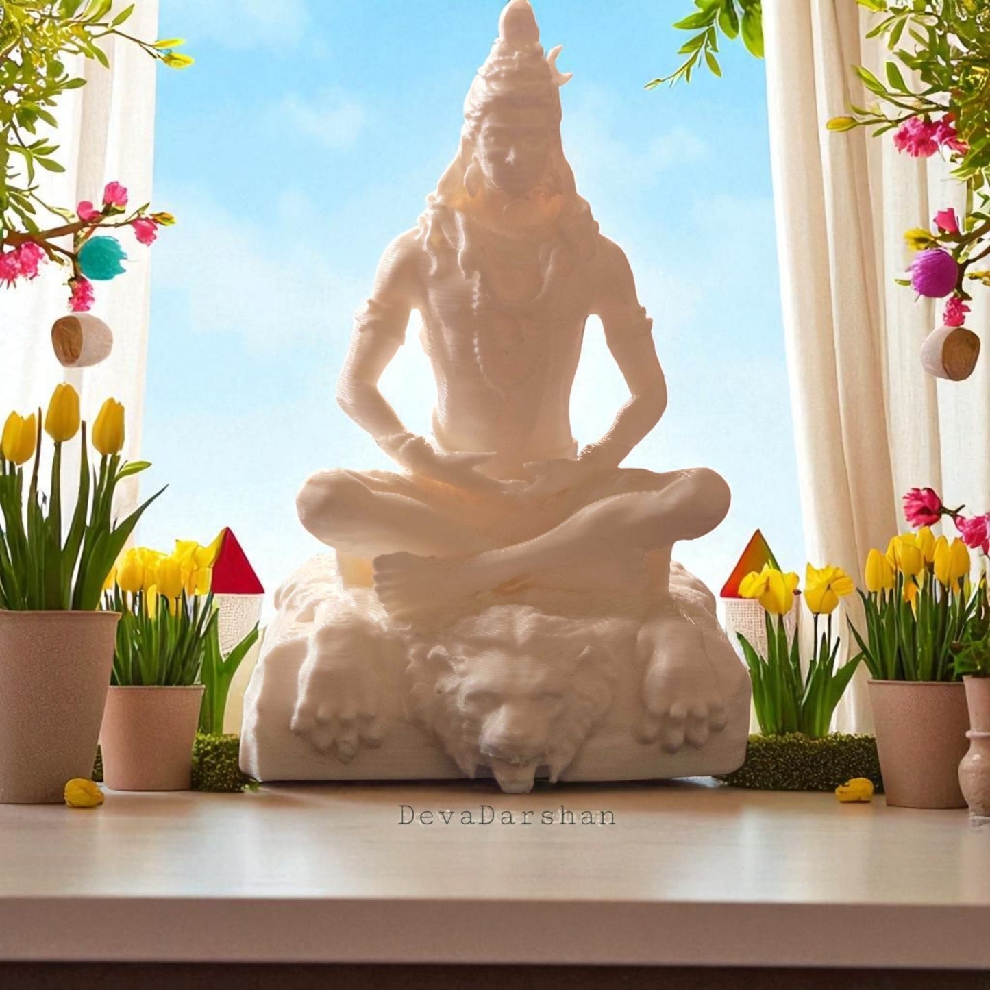 Lord Shiva iconic sculpture - Rishikesh