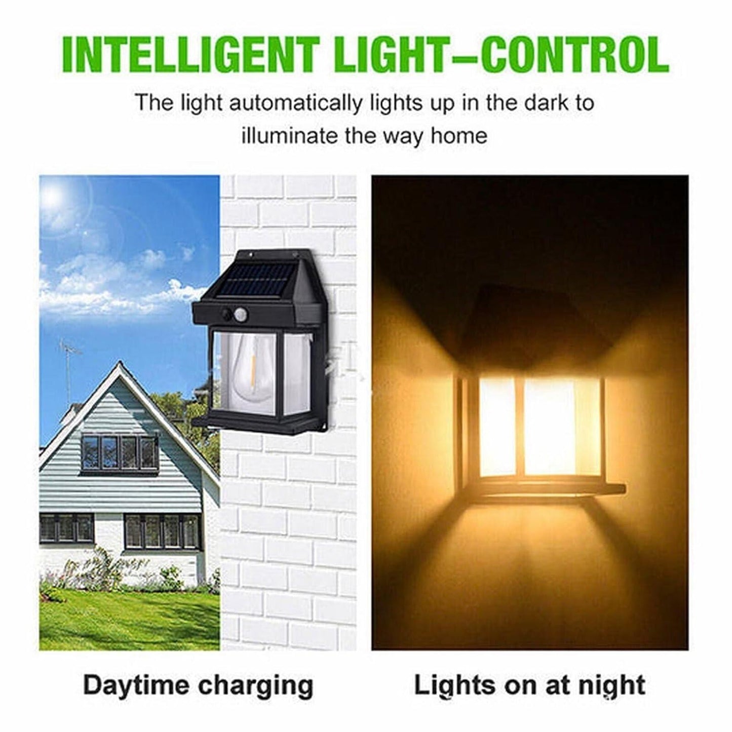 Solar Light Outdoor Wall Light - PahadiMerch