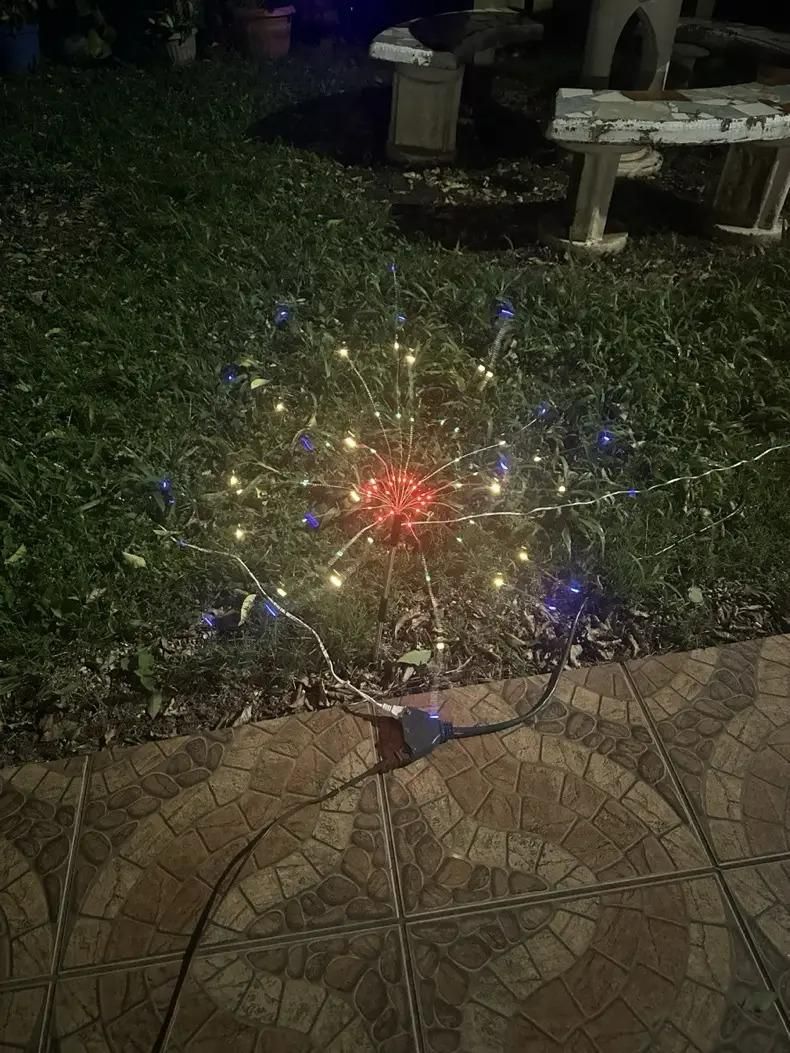 Waterproof Firework LED Outdoor Solar Garden Lights - PahadiMerch