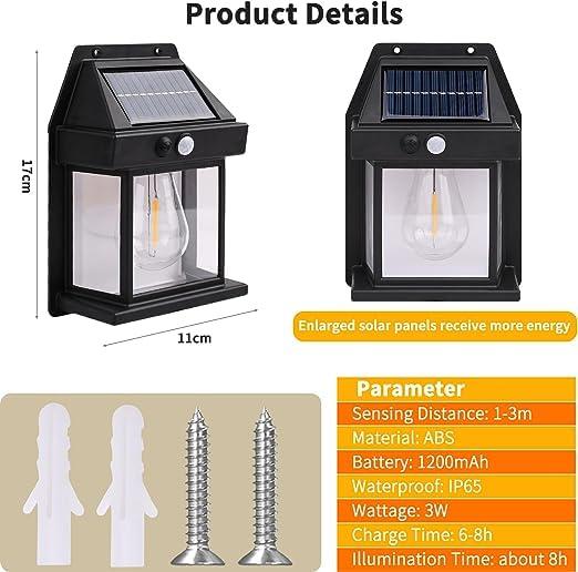 Solar Light Outdoor Wall Light - PahadiMerch