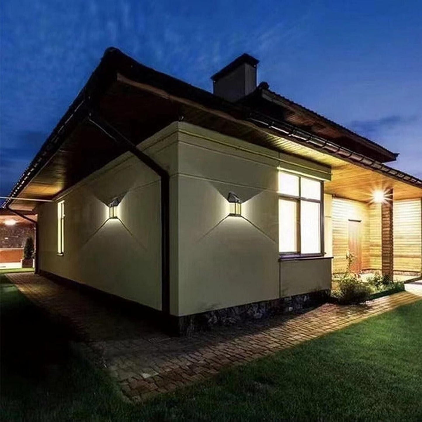 Solar Light Outdoor Wall Light - PahadiMerch