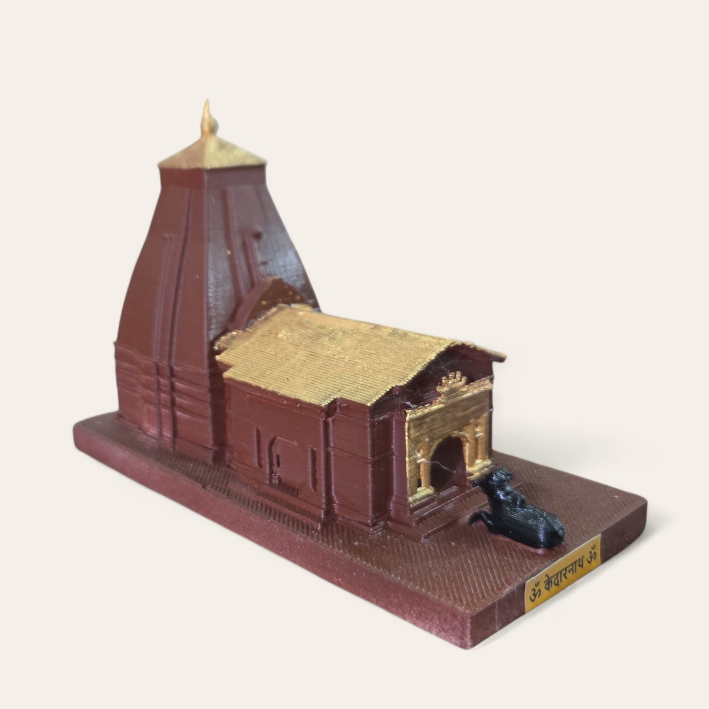Divine Kedarnath Jyotirling Miniature Temple | Sacred Mahadev Idol for Home Mandir, Daily Puja & Spiritual Gifting DevaDarshan