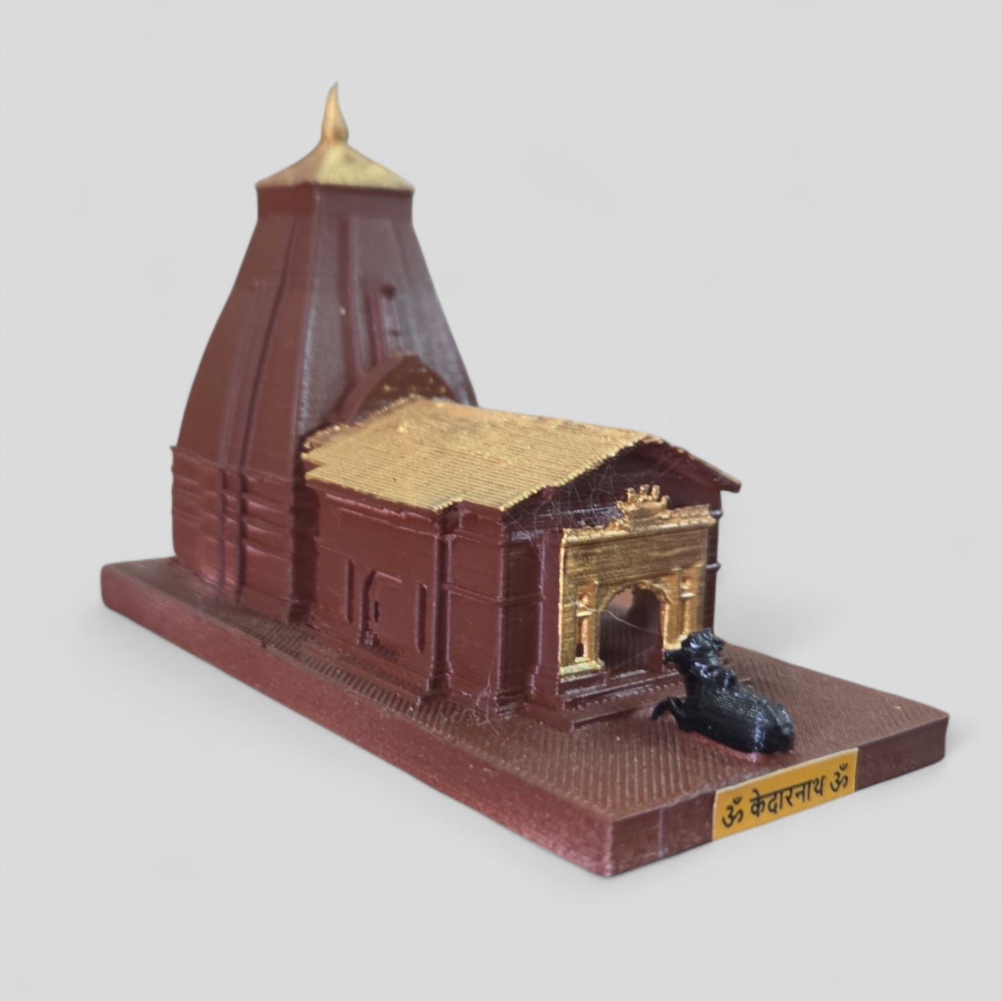 Divine Kedarnath Jyotirling Miniature Temple | Sacred Mahadev Idol for Home Mandir, Daily Puja & Spiritual Gifting DevaDarshan