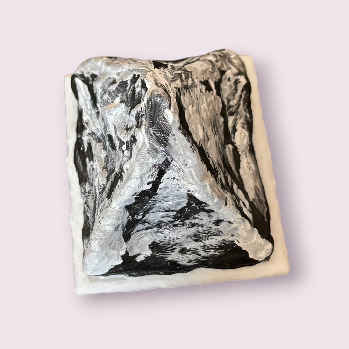 Kailash Parvat Miniature | Spiritual Idol by Deva Darshan