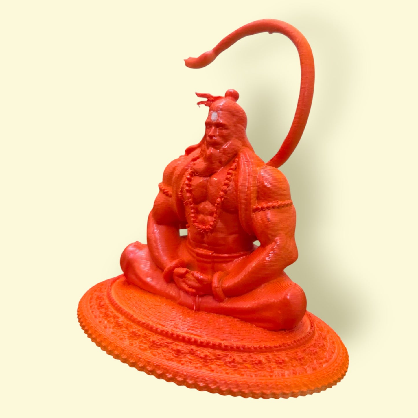 DevaDarshan Meditating Hanuman Ji Idol | Bajrangbali Murti for Home Temple Pooja Office Car Dashboard Gift