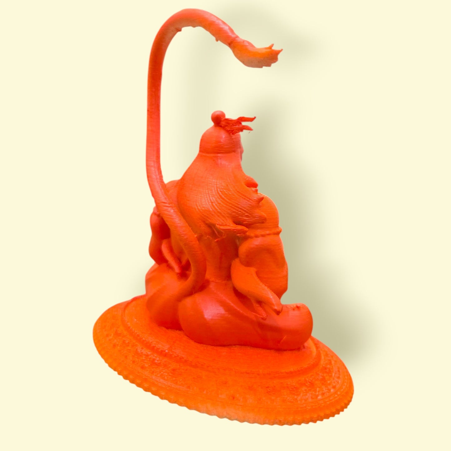 DevaDarshan Meditating Hanuman Ji Idol | Bajrangbali Murti for Home Temple Pooja Office Car Dashboard Gift