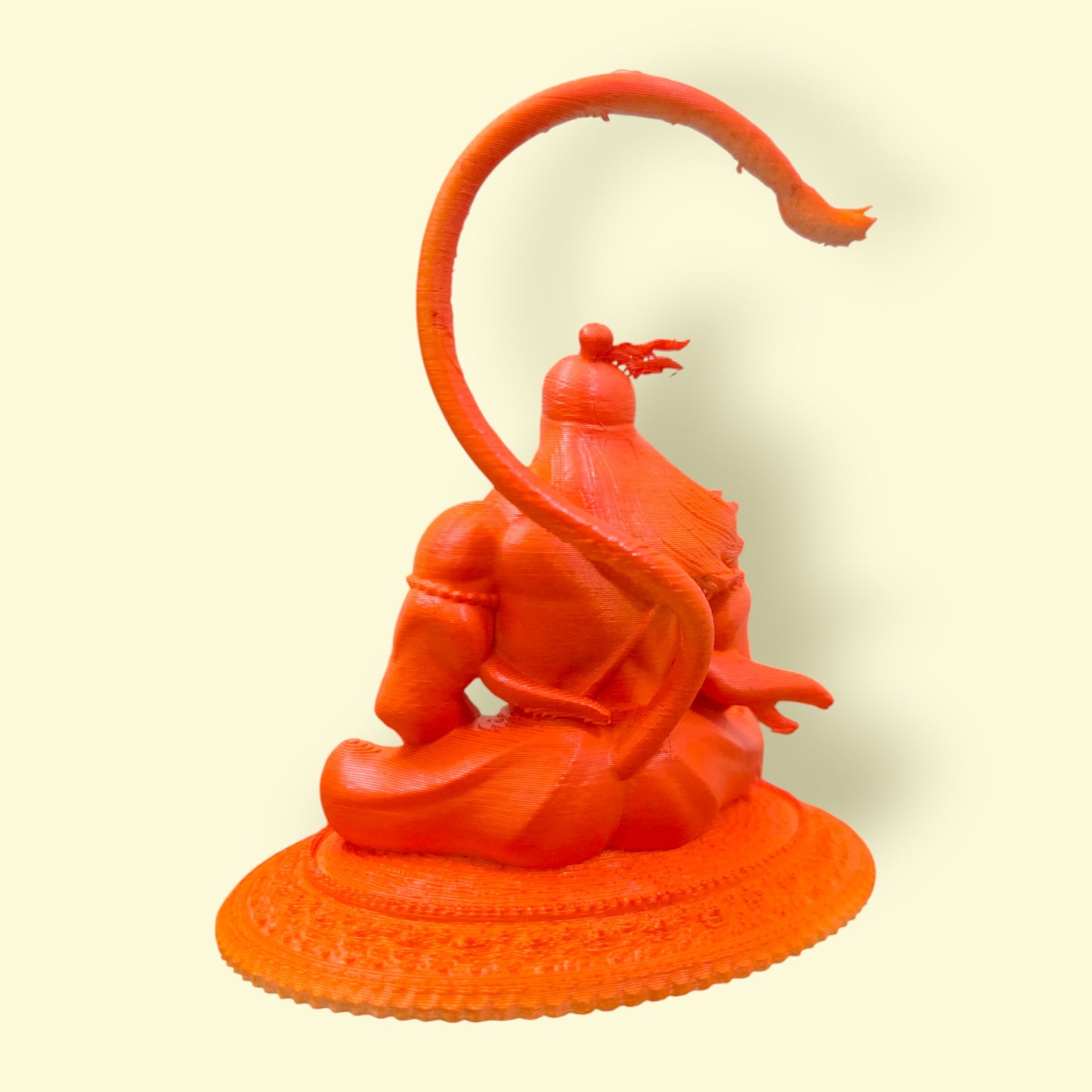 DevaDarshan Meditating Hanuman Ji Idol | Bajrangbali Murti for Home Temple Pooja Office Car Dashboard Gift