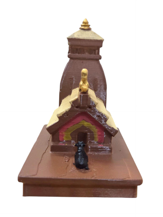 Tungnath Mahadev Temple Miniature | Third Panch Kedar Temple Replica of Lord Shiva Mandir for Home Decor, Puja & Gifting