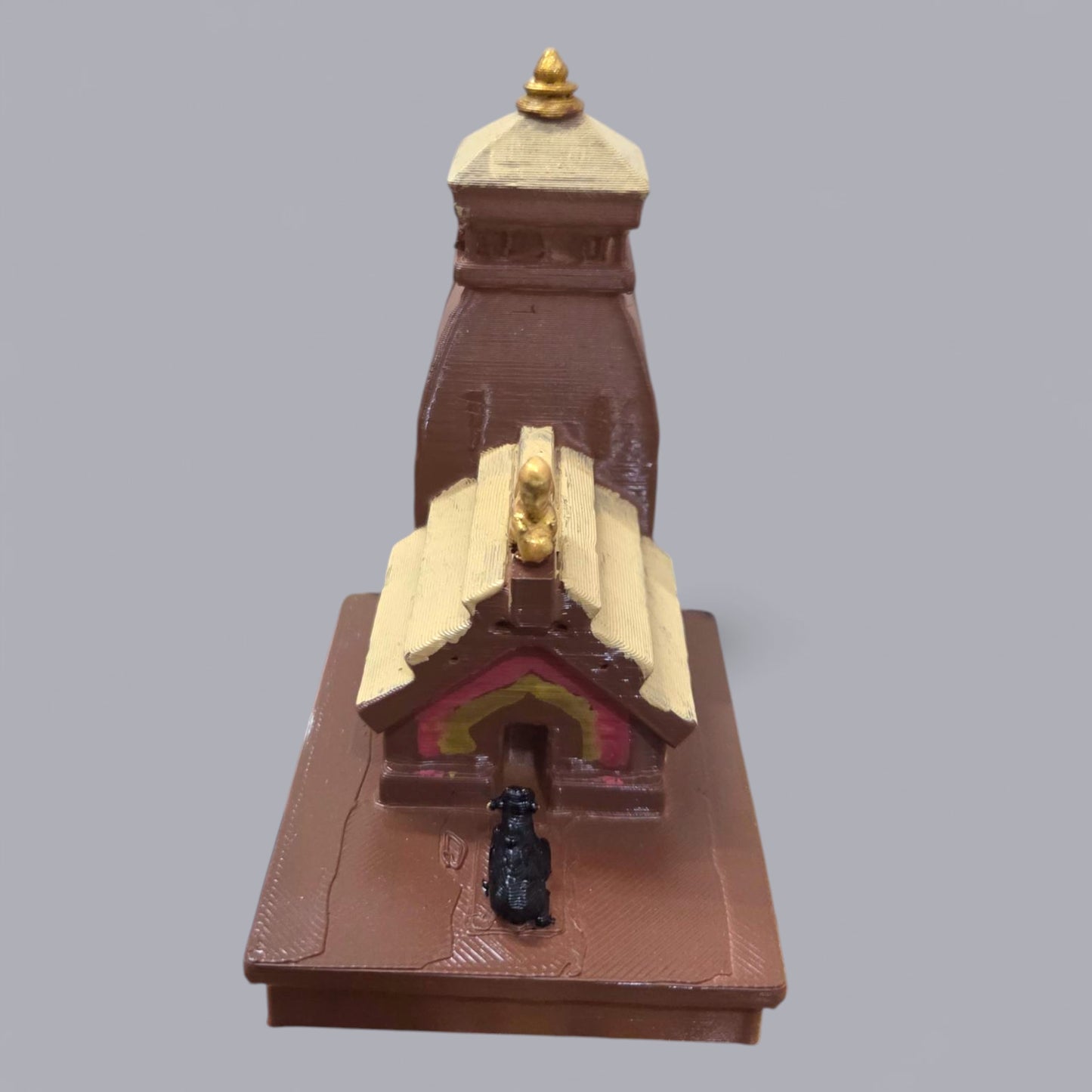 Tungnath Mahadev Temple Miniature | Third Panch Kedar Temple Replica of Lord Shiva Mandir for Home Decor, Puja & Gifting