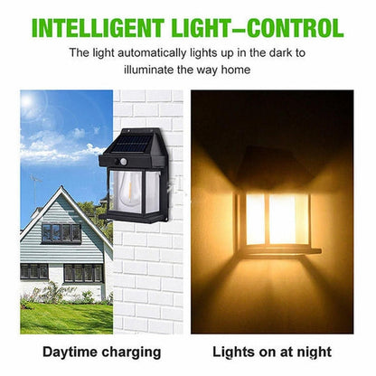 Solar Light Outdoor Wall Light - PahadiMerch