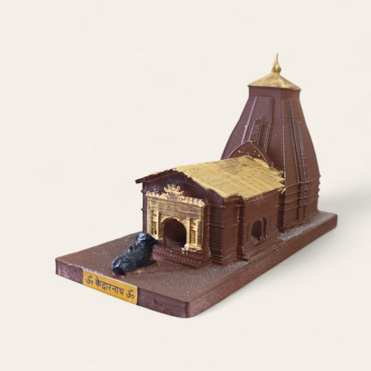 Divine Kedarnath Jyotirling Miniature Temple | Sacred Mahadev Idol for Home Mandir, Daily Puja & Spiritual Gifting DevaDarshan