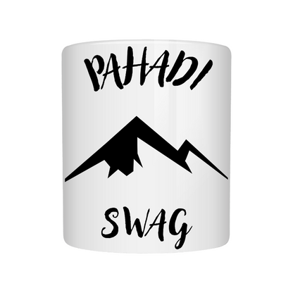Pahadi Swag 001 White Coffee Mug