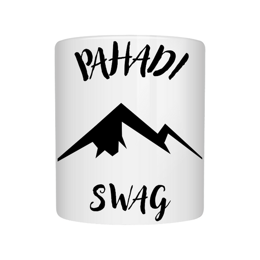 Pahadi Swag 001 White Coffee Mug