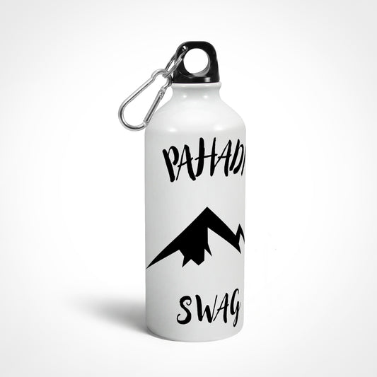 Pahadi Swag Black Sipper Bottle - PahadiMerch