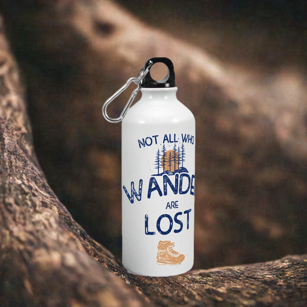 Not all who Wander are Lost White Sipper - PahadiMerch